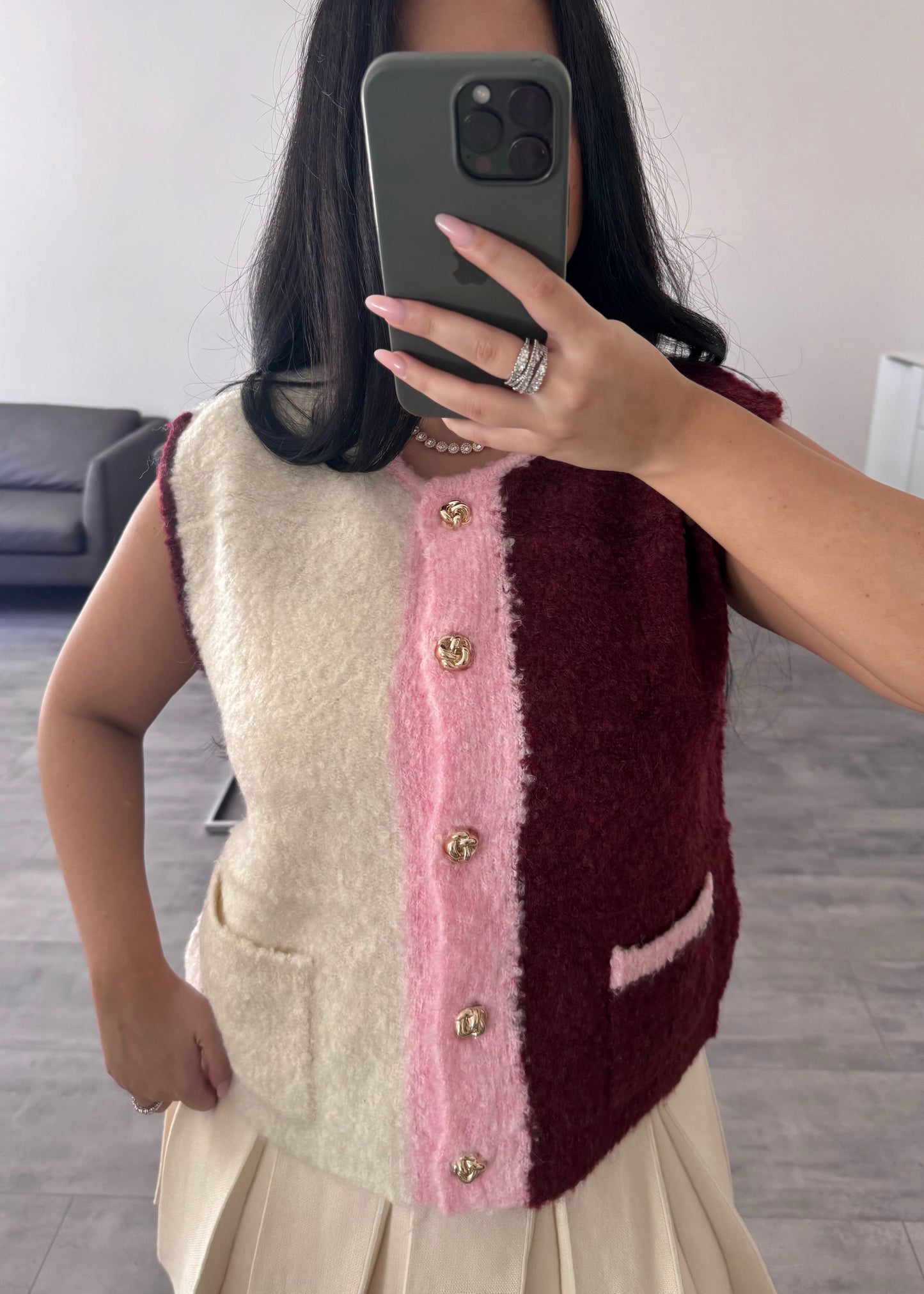 CARDIGAN WESTE ELENA BERRY – Miss Nova Damenmode