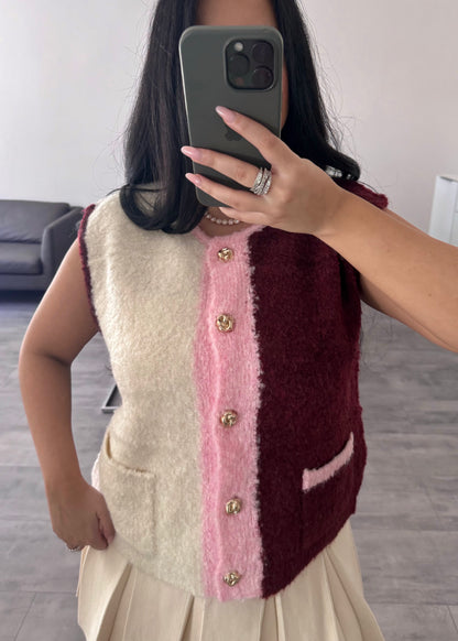 CARDIGAN WESTE ELENA BERRY – Miss Nova Damenmode