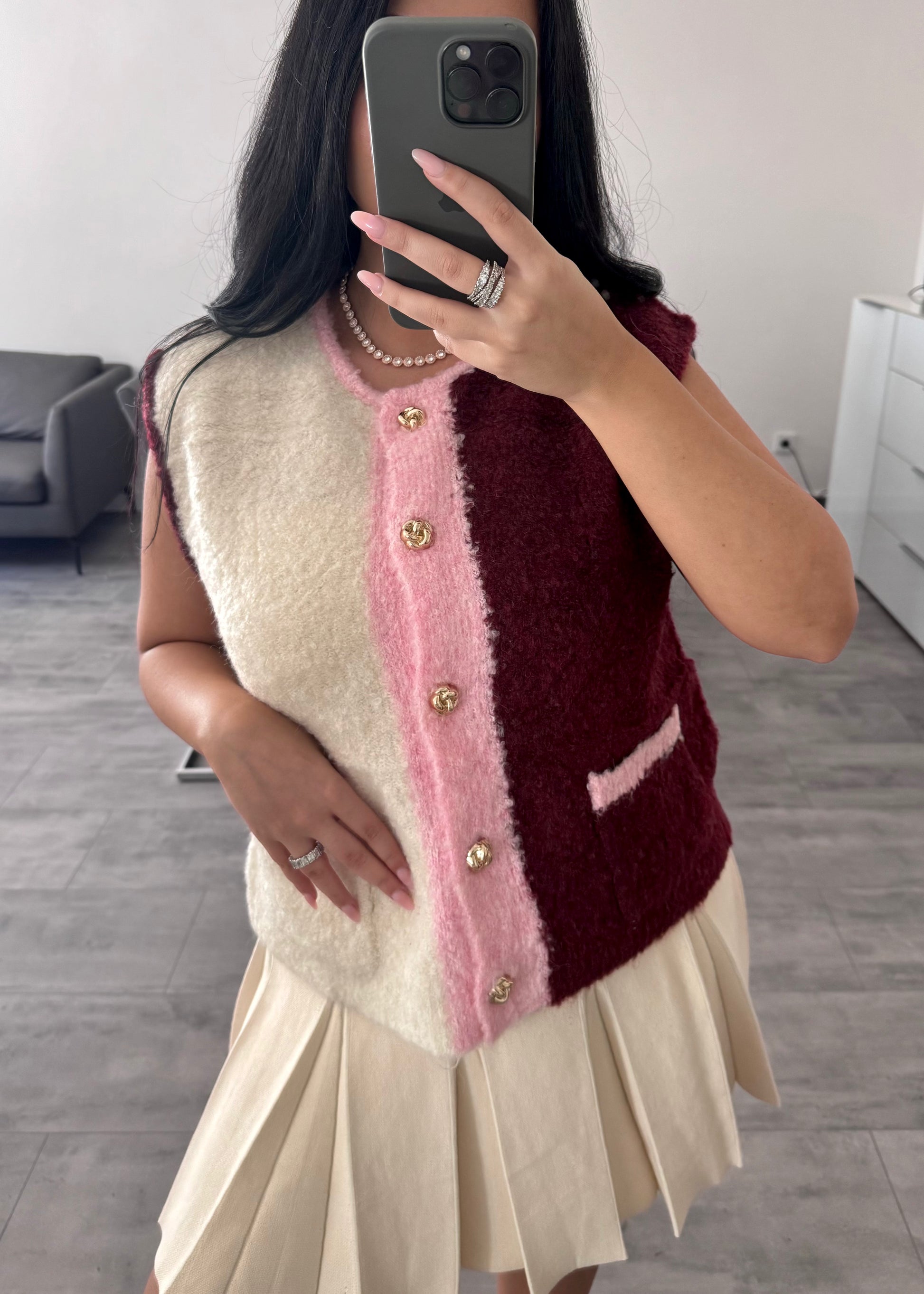 CARDIGAN WESTE ELENA BERRY – Miss Nova Damenmode
