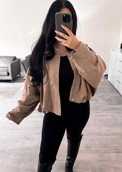 WILDLEDEROPTIK JACKE NOLA