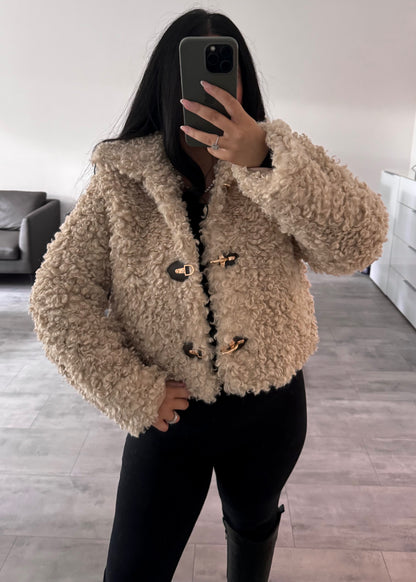 TEDDYJACKE CAMILLE BEIGE