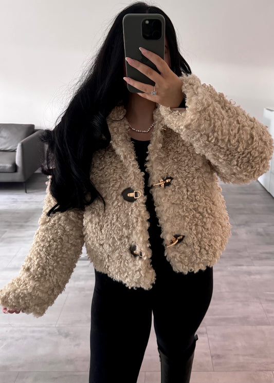 TEDDYJACKE CAMILLE BEIGE