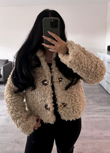 TEDDYJACKE CAMILLE BEIGE
