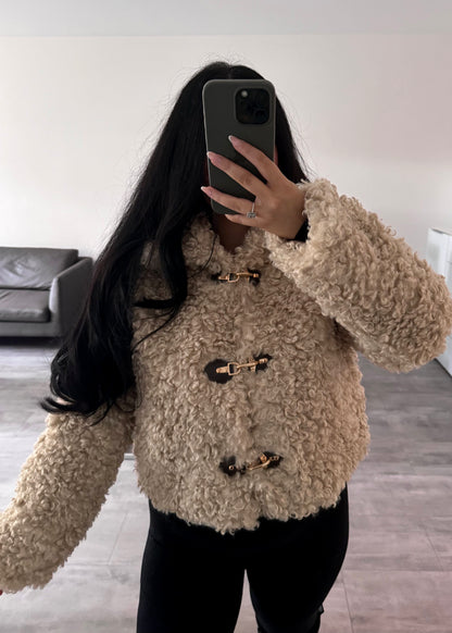 TEDDYJACKE CAMILLE BEIGE