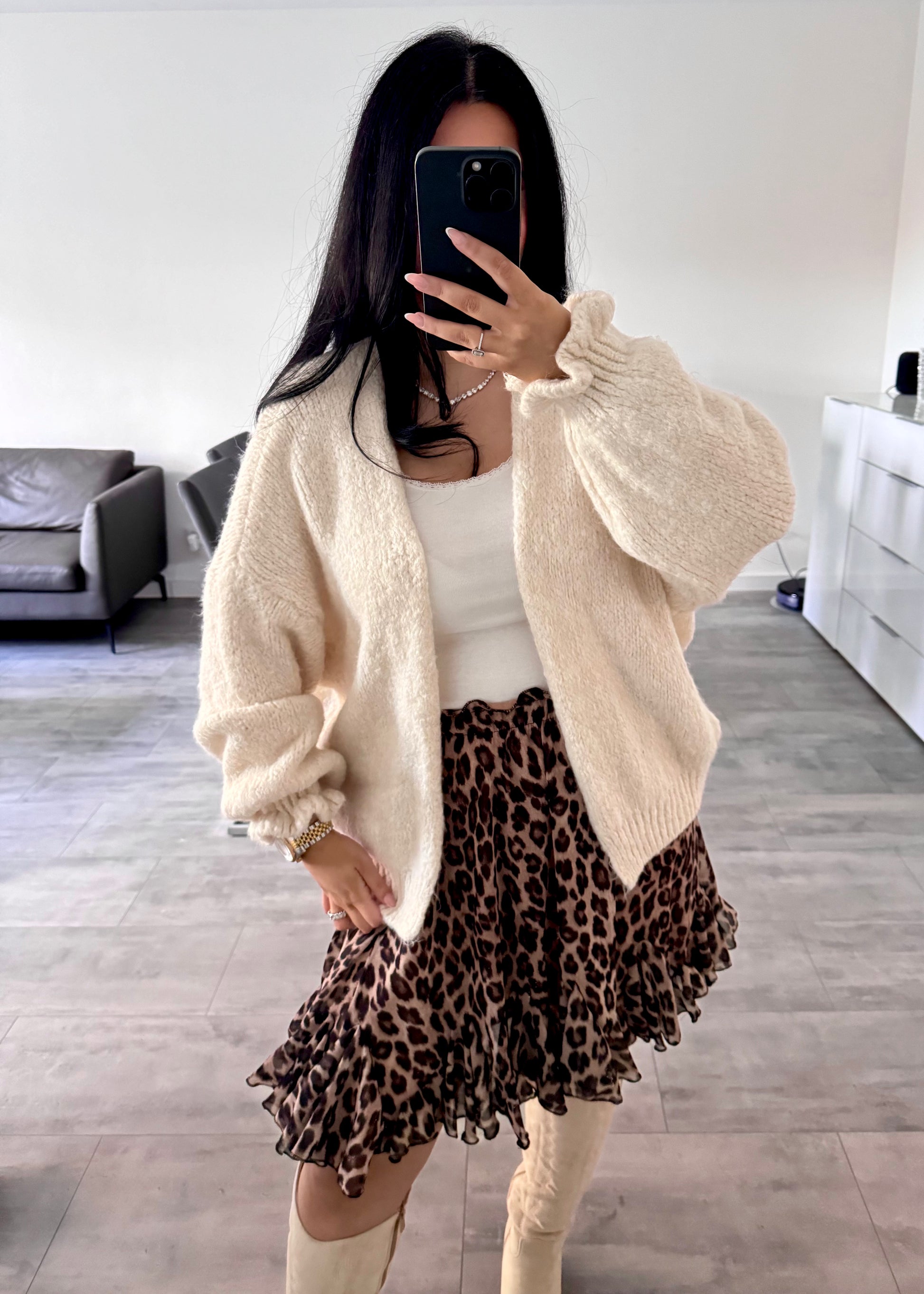 CARDIGAN LIV VANILLA – Damenmode bei Miss Nova