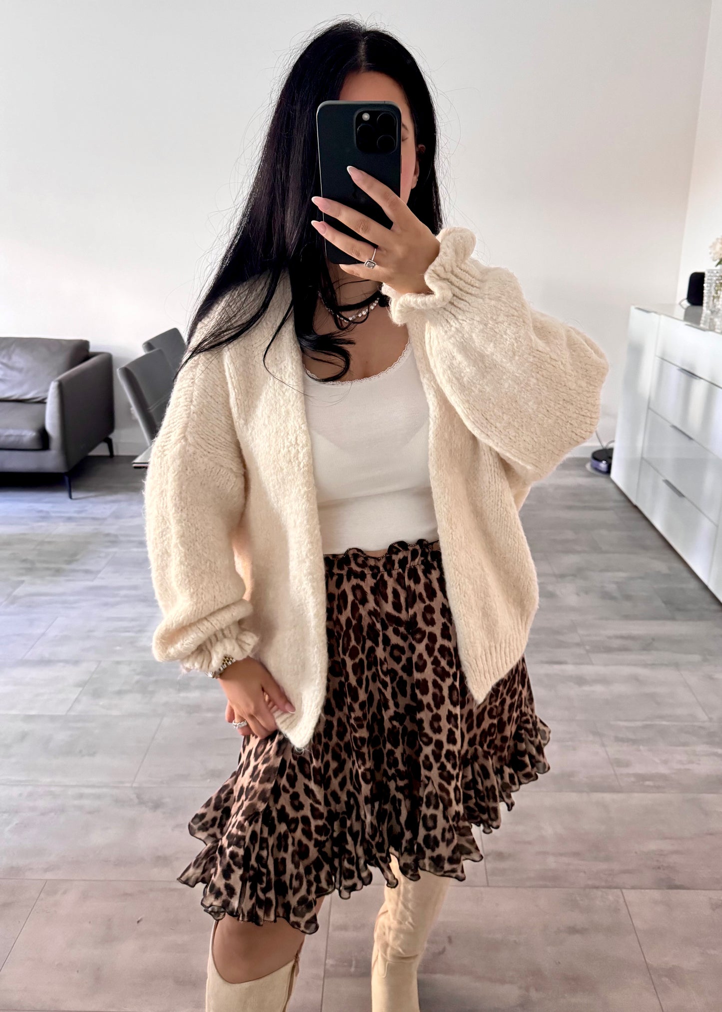 CARDIGAN LIV VANILLA – Miss Nova Damenmode