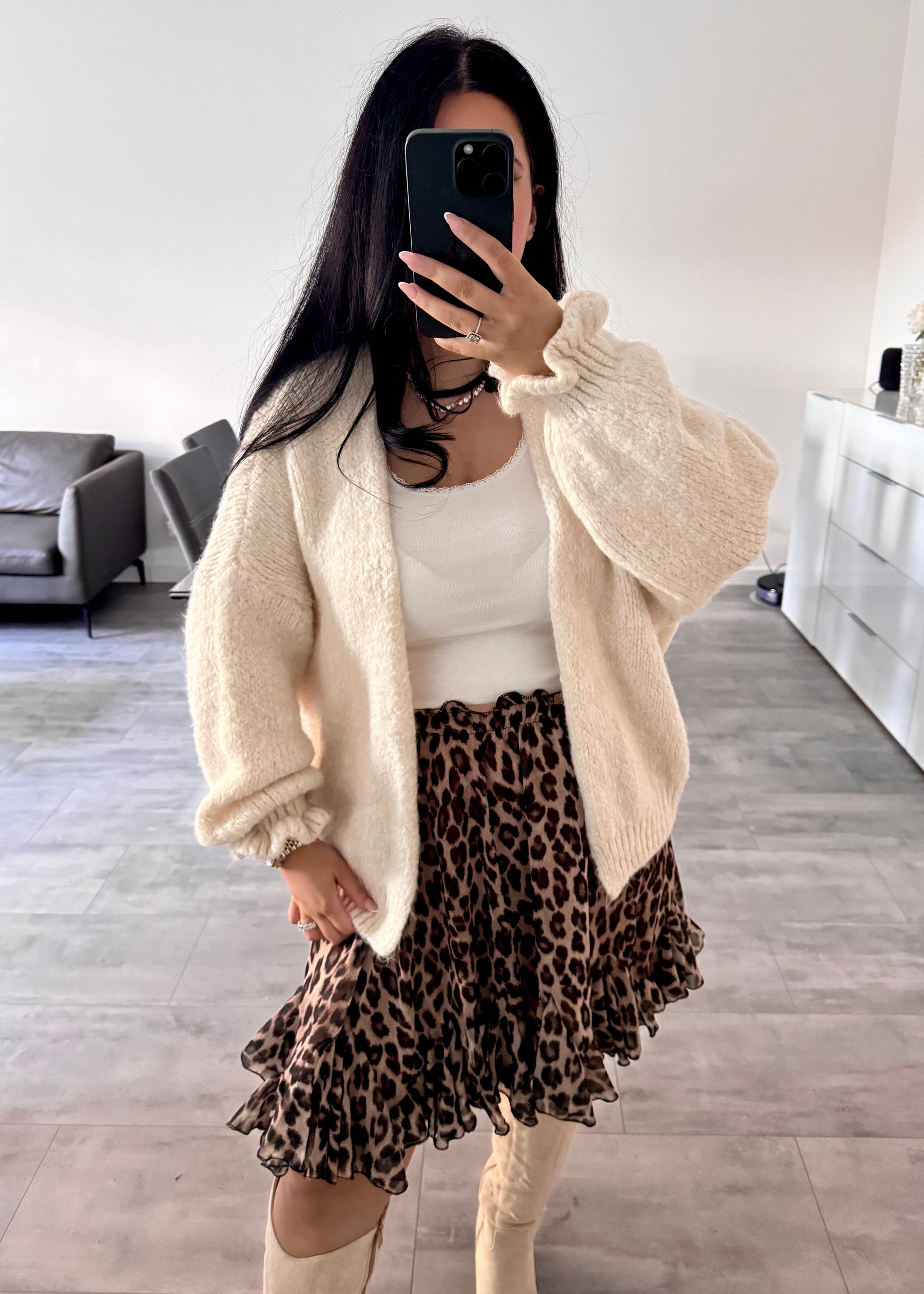 CARDIGAN LIV VANILLA – Miss Nova Damenmode