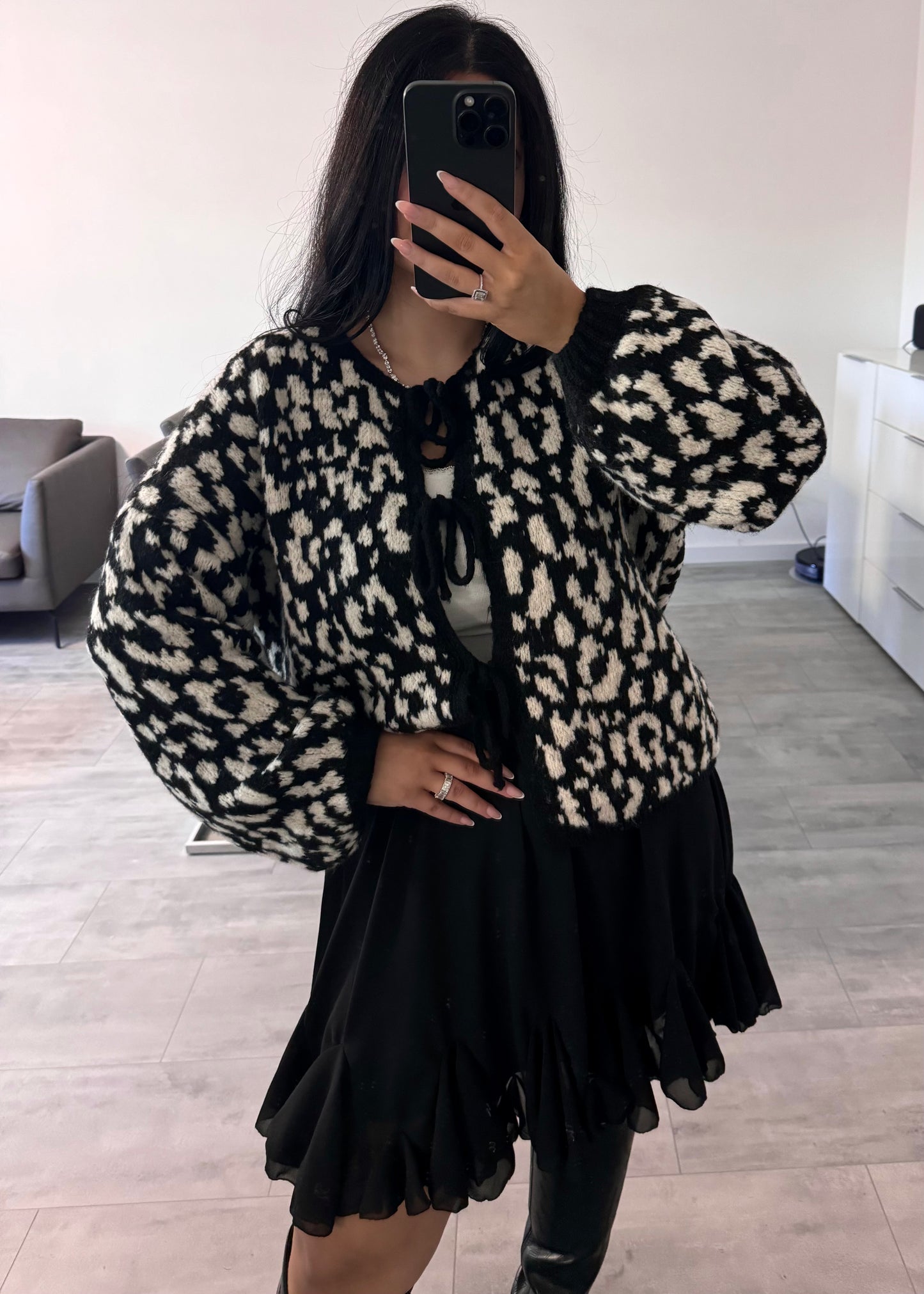CARDIGAN NALA LEOPRINT – Miss Nova Damenmode