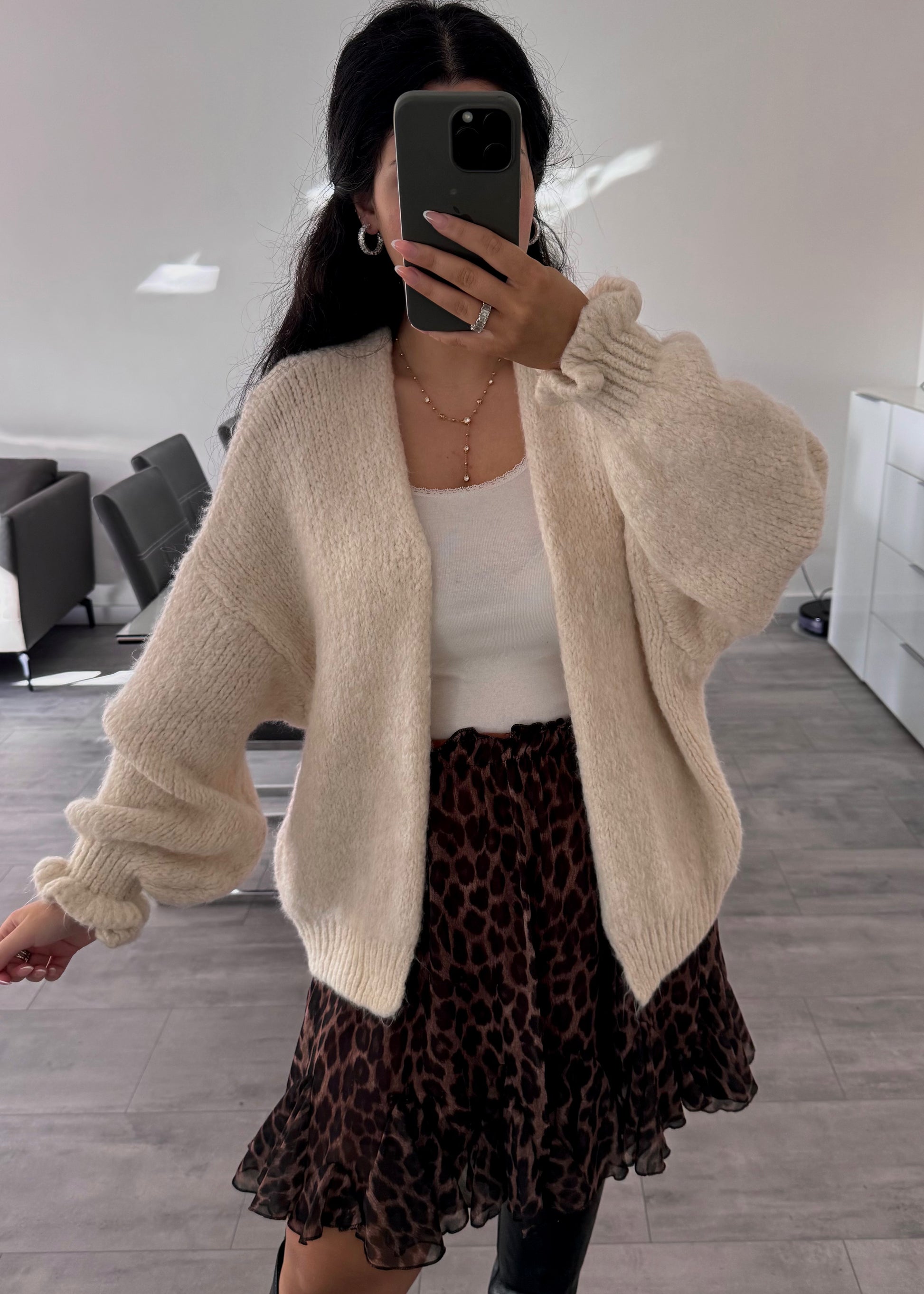 CARDIGAN LIV VANILLA – Miss Nova Damenmode