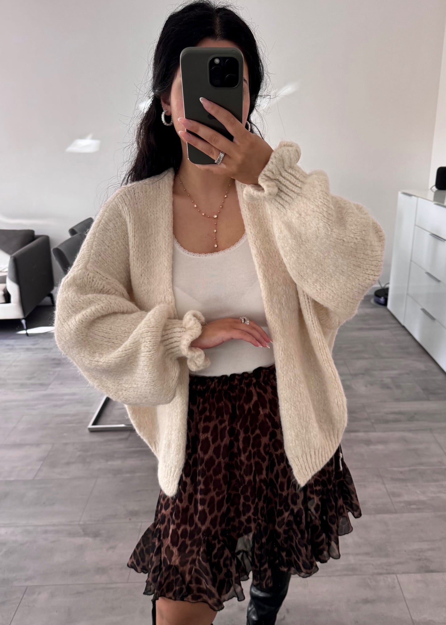 CARDIGAN LIV VANILLA – Miss Nova Damenmode