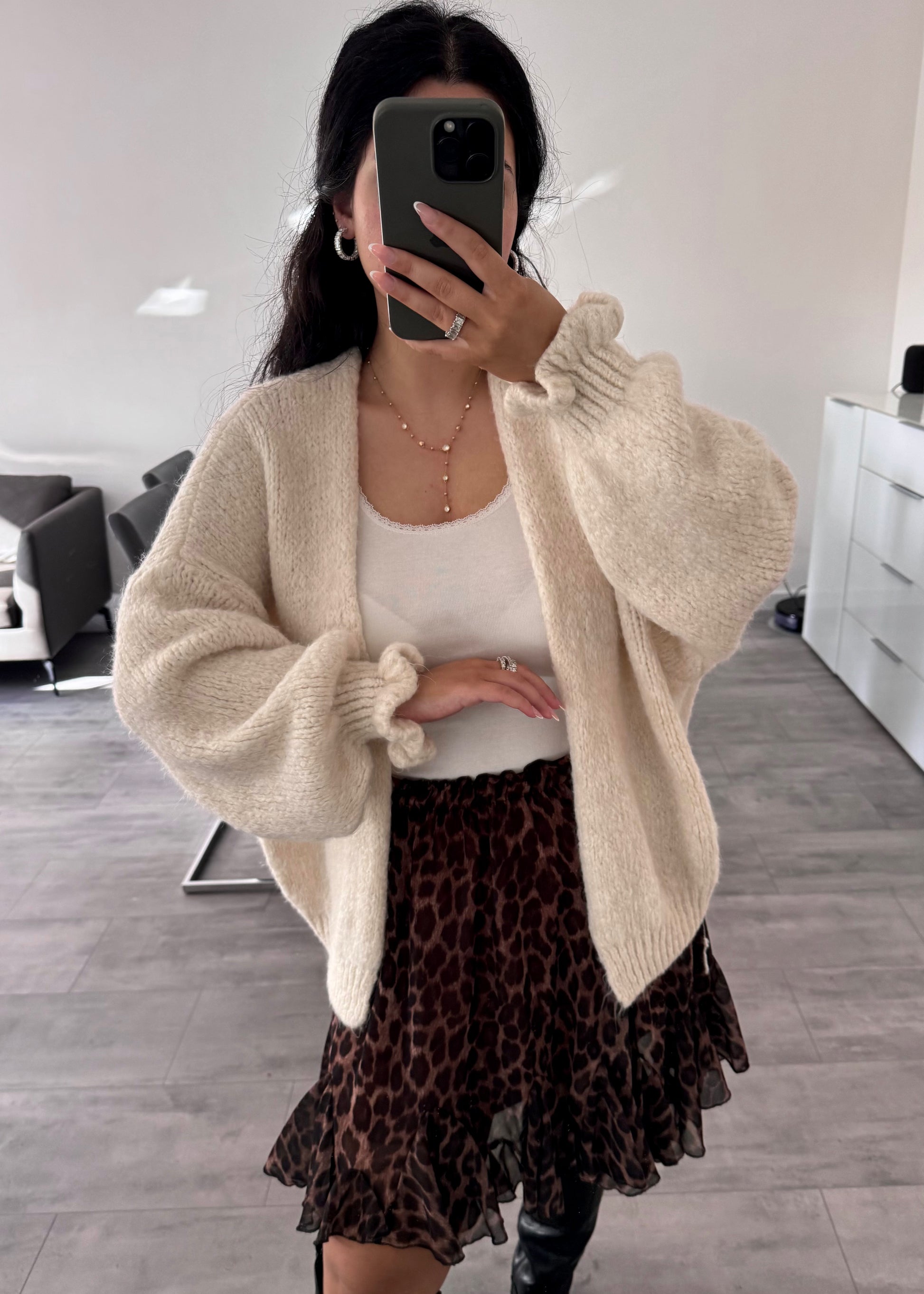 CARDIGAN LIV VANILLA – Miss Nova Damenmode