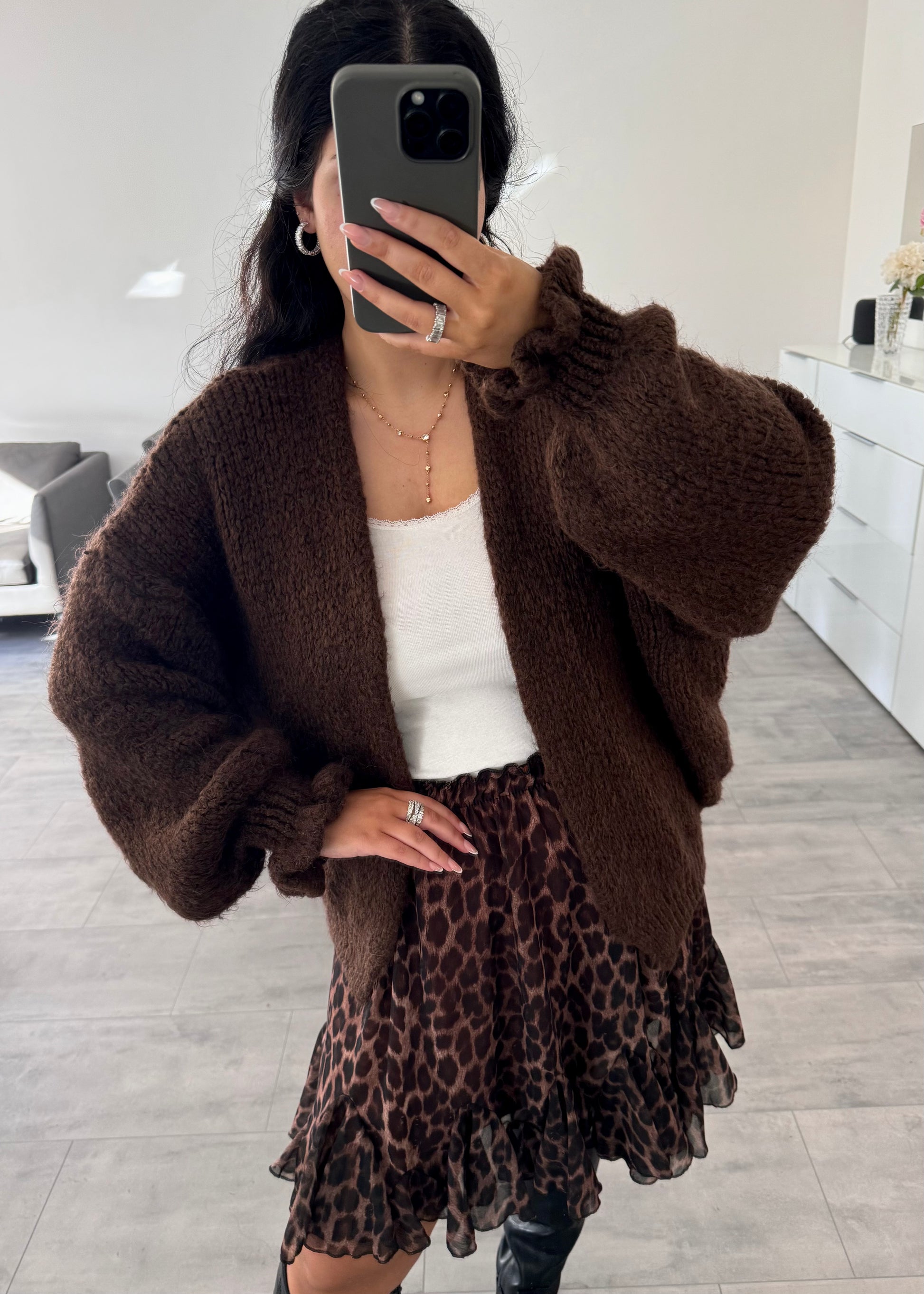 LEOPRINT VOLANTROCK MAYA – Miss Nova Damenmode