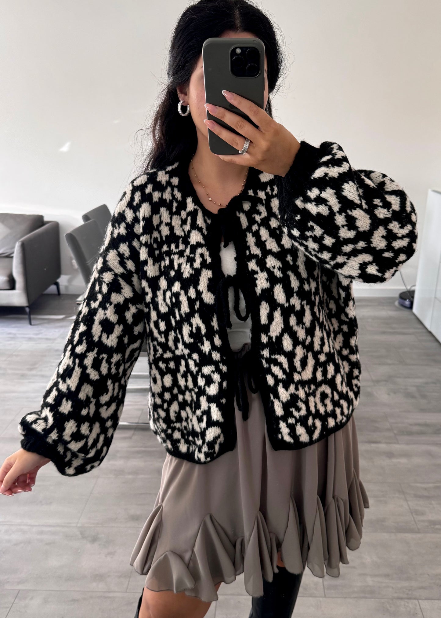 CARDIGAN NALA LEOPRINT – Miss Nova Damenmode