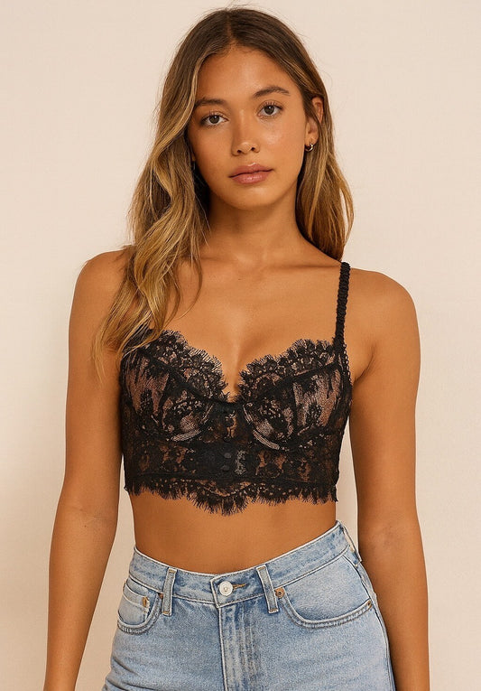 BRALETTE AMOUR SCHWARZ