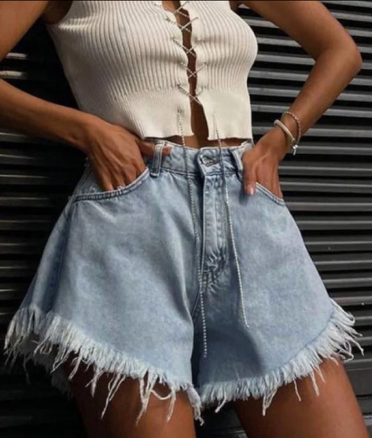 SHORTS LEA HELLBLAU